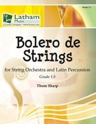 Bolero de Strings Orchestra sheet music cover Thumbnail